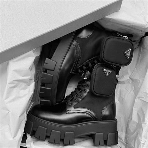 prada monolith replica|prada monolith combat boots.